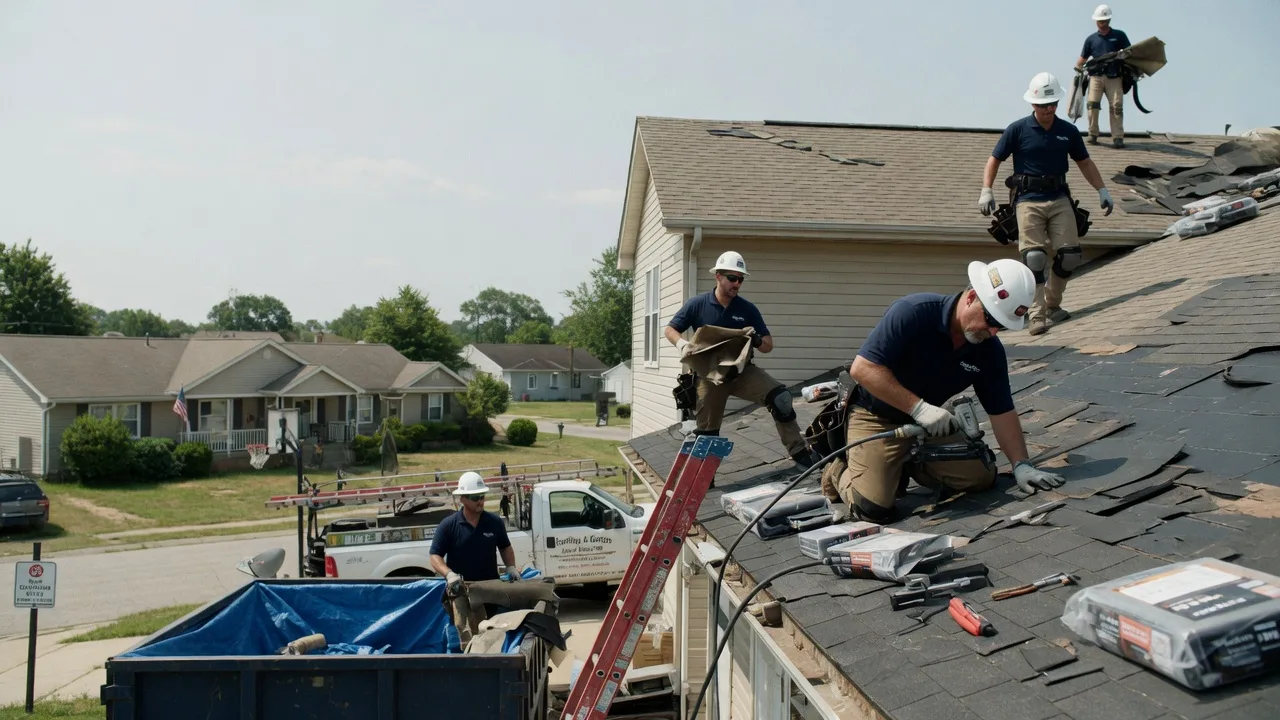Roof Replacement in Palmyra, IL near me